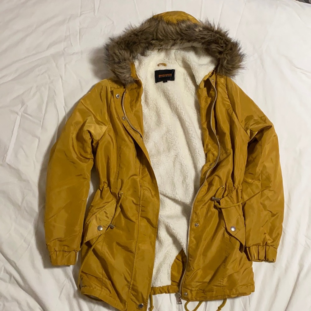 Mustard jacket